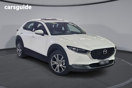 White 2025 Mazda CX-30 SUV G25 ASTINA