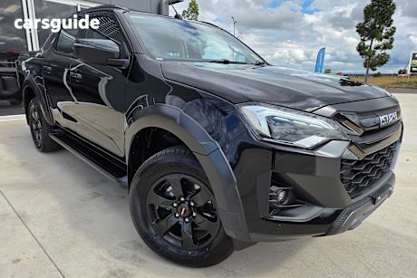 Black 2025 Isuzu D-MAX Ute Tray X-TERRAIN 4X4