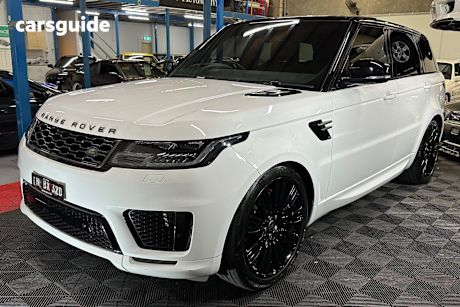 White 2018 Land Rover Range Rover Sport Wagon Sdv8 Hse Dynamic