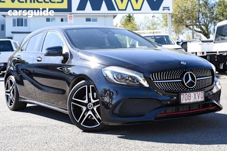 Black 2017 Mercedes-Benz A250 Hatchback Sport