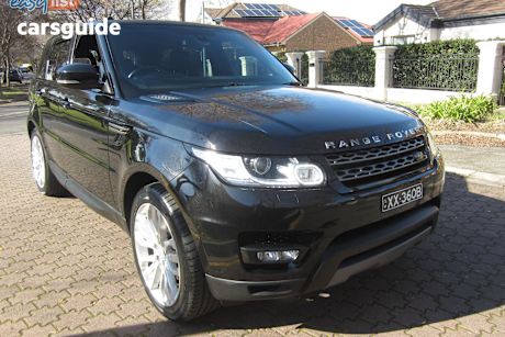 Black 2015 Land Rover Range Rover Sport SUV