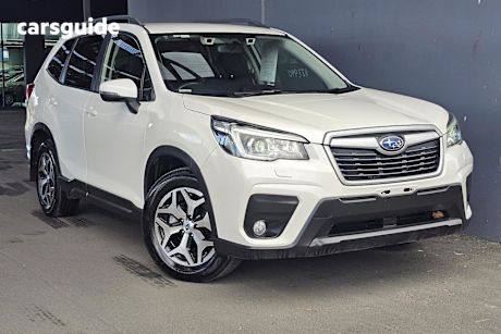 White 2019 Subaru Forester SUV 2.5I 4WD