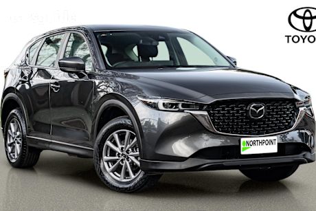 Grey 2023 Mazda CX-5 SUV G25 MAXX SPORT F