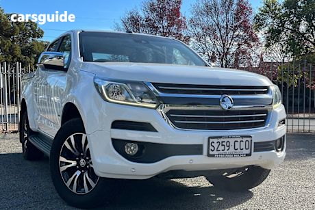White 2019 Holden Colorado Crew Cab Pickup Ltz (4X4)