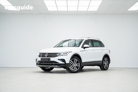 White 2024 Volkswagen Tiguan SUV 162TSI ELEGANCE 4WD