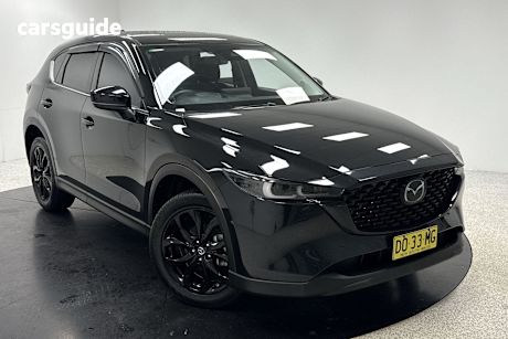Black 2023 Mazda CX-5 SUV G25 MAXX SPORT F