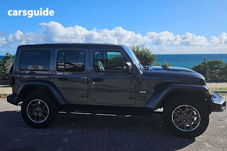 Grey 2021 Jeep Wrangler Convertible UNLIMITED 80TH ANNIVERSARY 4X4