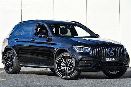 Black 2020 Mercedes-Benz GLC-Class SUV GLC43 AMG 4WD
