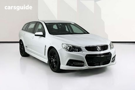 White 2015 Holden Commodore Sportswagon Ss-V Redline