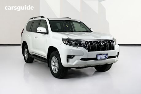 White 2022 Toyota Landcruiser Prado Wagon Gxl