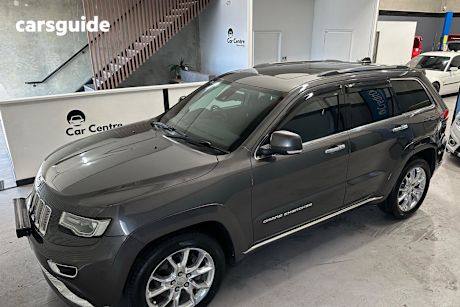 Grey 2014 Jeep Grand Cherokee SUV SUMMIT 4X4