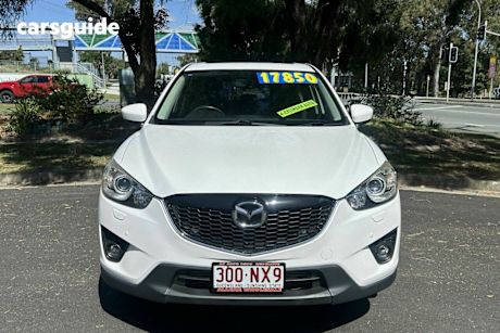 White 2012 Mazda CX-5 Wagon Grand Tourer (4X4)