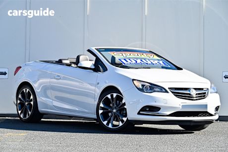 White 2015 Holden Cascada Convertible