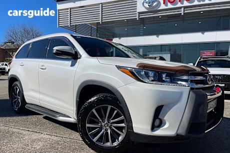 White 2019 Toyota Kluger SUV GXL F
