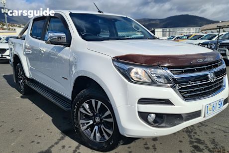 White 2019 Holden Colorado Ute Tray LTZ 4X4