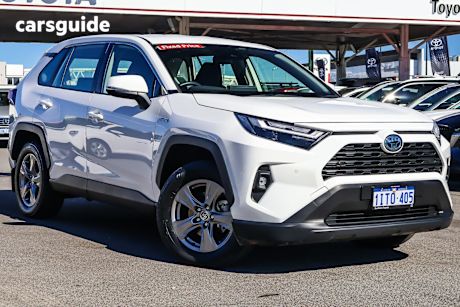 White 2024 Toyota RAV4 SUV GX F