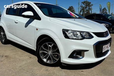 White 2017 Holden Barina Hatch LS F