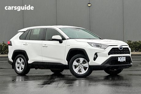 White 2021 Toyota RAV4 SUV GX 4X4