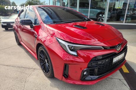 Red 2023 Toyota GR Corolla Hatchback Gts