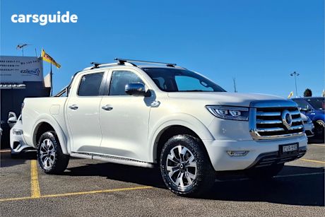 White 2022 GWM UTE Dual Cab Utility Cannon-X (4X4)
