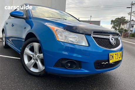 Blue 2013 Holden Cruze Hatchback Cd Equipe