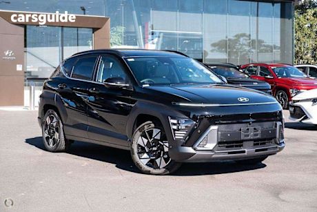 Black 2025 Hyundai Kona SUV PREMIUM N LINE F