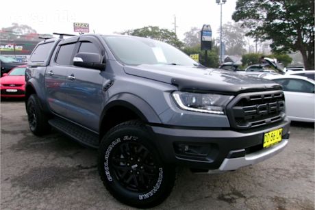 Grey 2020 Ford Ranger Double Cab Pick Up Raptor 2.0 (4X4)