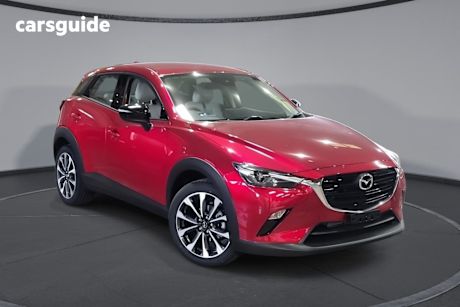 Red 2024 Mazda CX-3 SUV G20 EVOLVE F