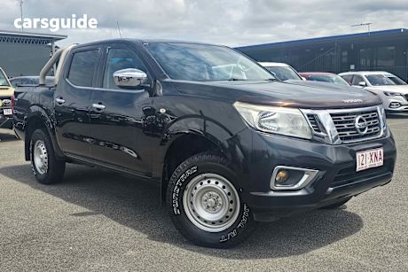 Black 2017 Nissan Navara Ute Tray ST R