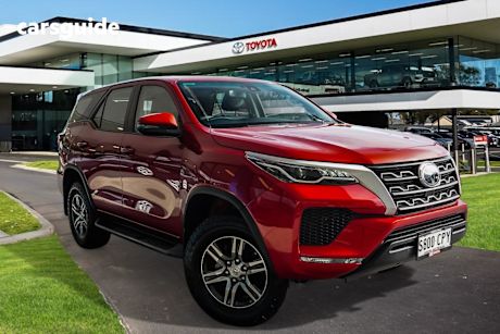 Red 2022 Toyota Fortuner SUV GX 4X4