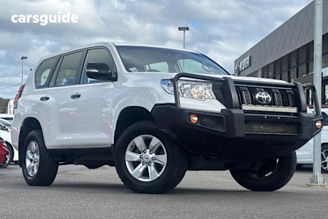 White 2019 Toyota Landcruiser Prado SUV GX 4X4