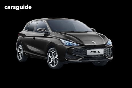 Black 2025 MG MG3 Hatchback Essence Hybrid+