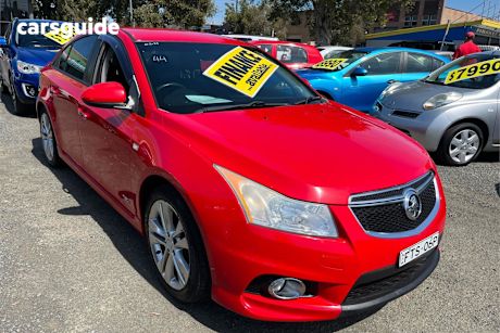 Red 2014 Holden Cruze Sedan SRI Z-SERIES F