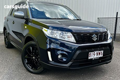 Blue 2021 Suzuki Vitara Wagon