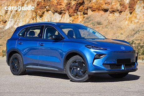 Blue 2025 MG MGS5 EV SUV EXCITE 62 R
