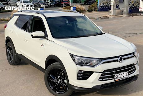 White 2024 KGM Ssangyong Korando SUV ULTIMATE LTD F