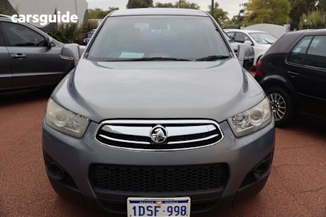 Silver 2011 Holden Captiva Wagon 7 Sx (Fwd)