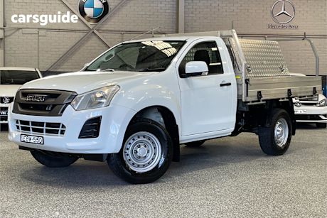 White 2019 Isuzu D-MAX Ute Tray SX HIGH RIDE R