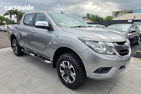 Silver 2016 Mazda BT-50 Dual Cab Utility Xtr (4X4)