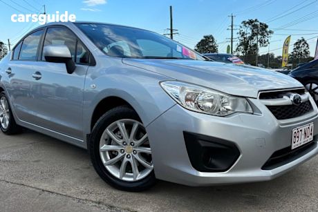 Silver 2013 Subaru Impreza Sedan 2.0I-L 4WD