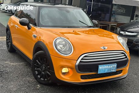 Orange 2014 Mini Hatch Hatch COOPER F