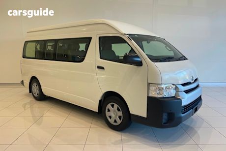White 2018 Toyota HiAce OtherCar COMMUTER R