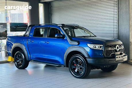 Blue 2025 GWM Cannon Dual Cab Utility Xsr (4X4)