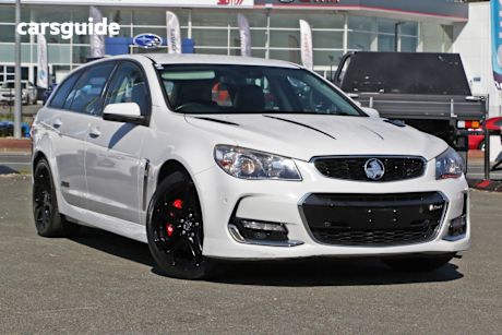 White 2016 Holden Commodore SUV SS V REDLINE R