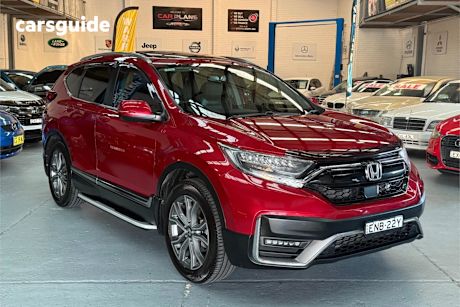Red 2021 Honda CR-V Wagon Vti Lx (Awd) 5 Seats