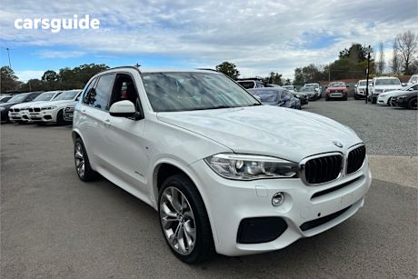 White 2014 BMW X5 SUV XDRIVE30D 4X4