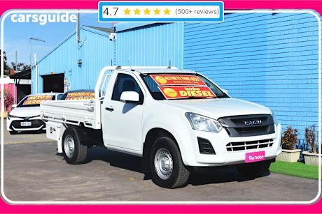 White 2020 Isuzu D-MAX Ute Tray SX HIGH RIDE R