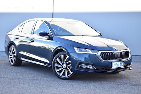 Blue 2023 Skoda Octavia Hatch 110TSI STYLE F