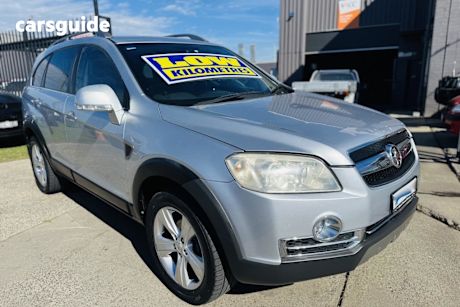 Silver 2008 Holden Captiva Wagon Lx 60Th Anniversary (4X4)