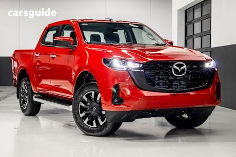 Red 2025 Mazda BT-50 Dual Cab Pick-up Xtr (4X4)